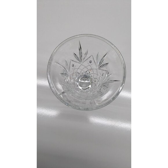 Godinger Lexington Open Hurricane Crystal Candle Holder Vase - Picture 11 of 14